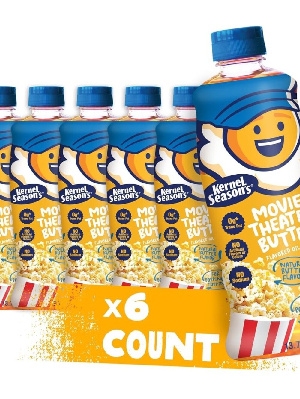 KERNEL SEASON'S MOVIE THEATER BUTTER FLAVORED OIL BLEND 6 PACK 12/2026